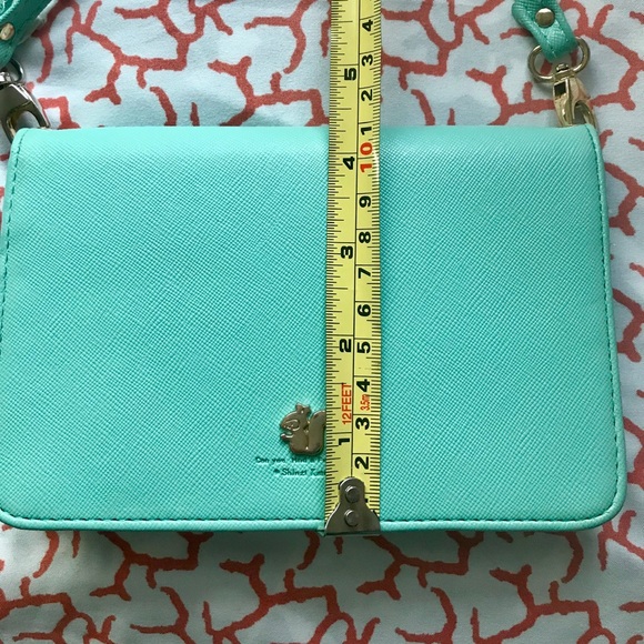Aqua crossbody purse - Picture 5 of 5